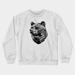 Brown bear Crewneck Sweatshirt